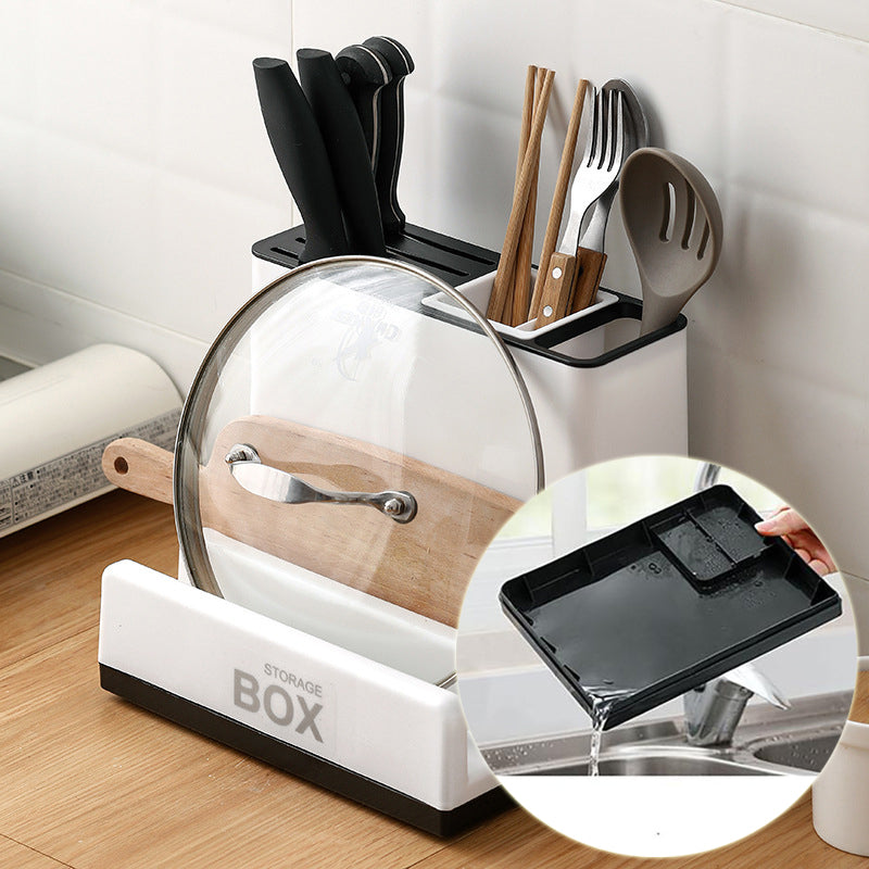 Knife, Utensil and Chopping Board Organiser