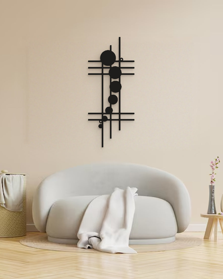 Artistic Modern Geometric Metal Wall Decor